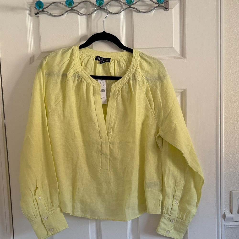 J. Crew Linen Women's Tunic Top